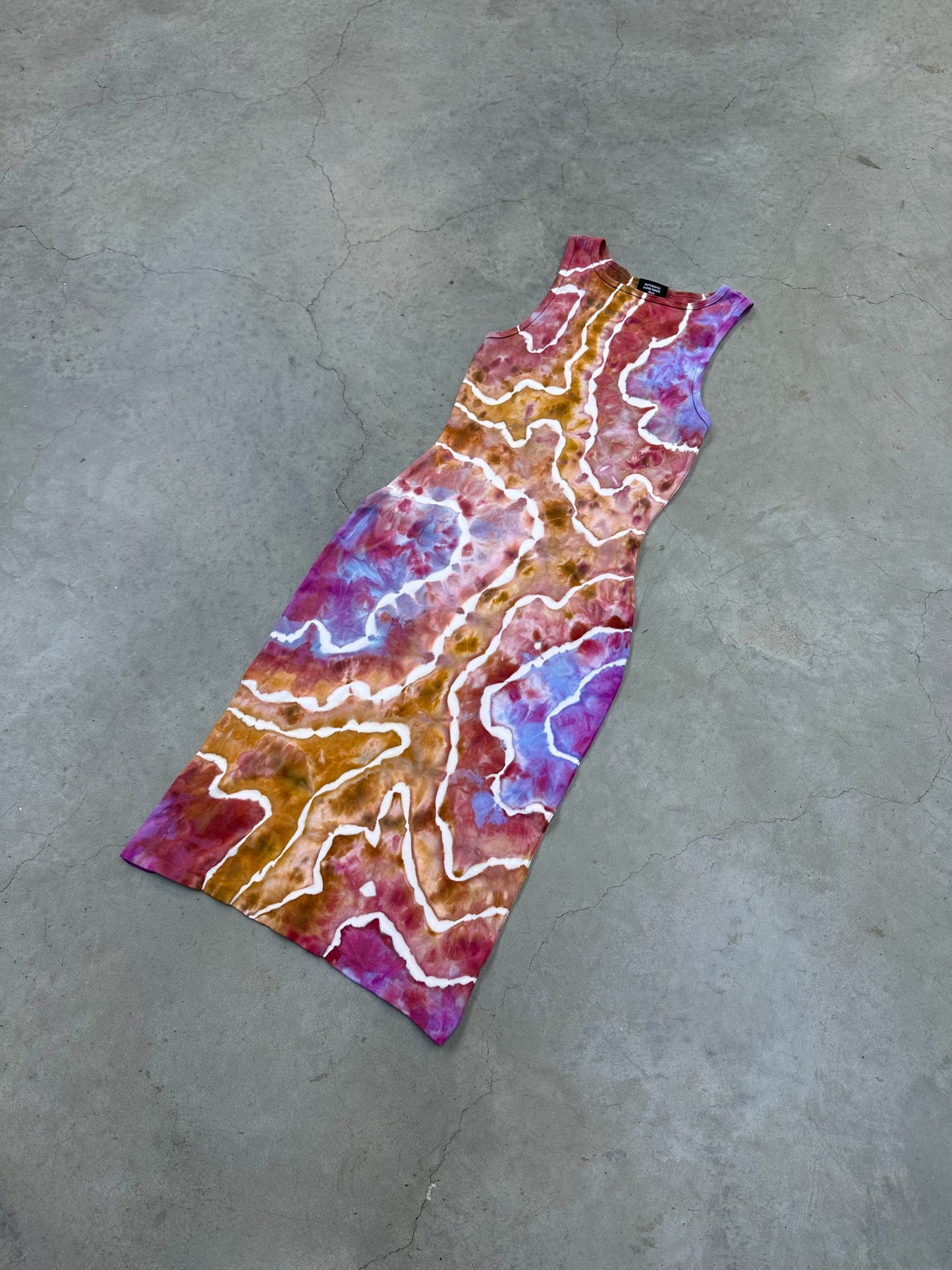 SUNSET ROSE DRESS