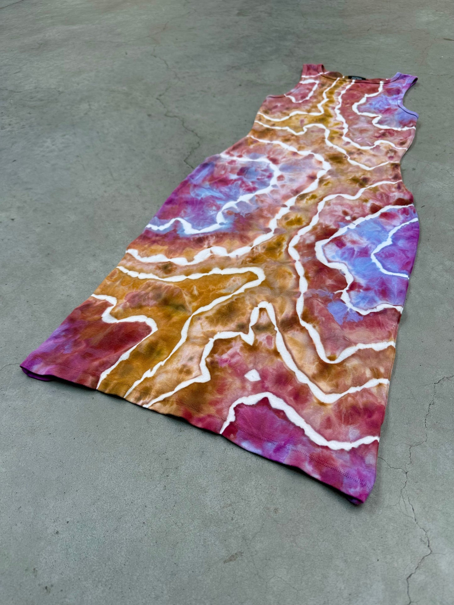 SUNSET ROSE DRESS