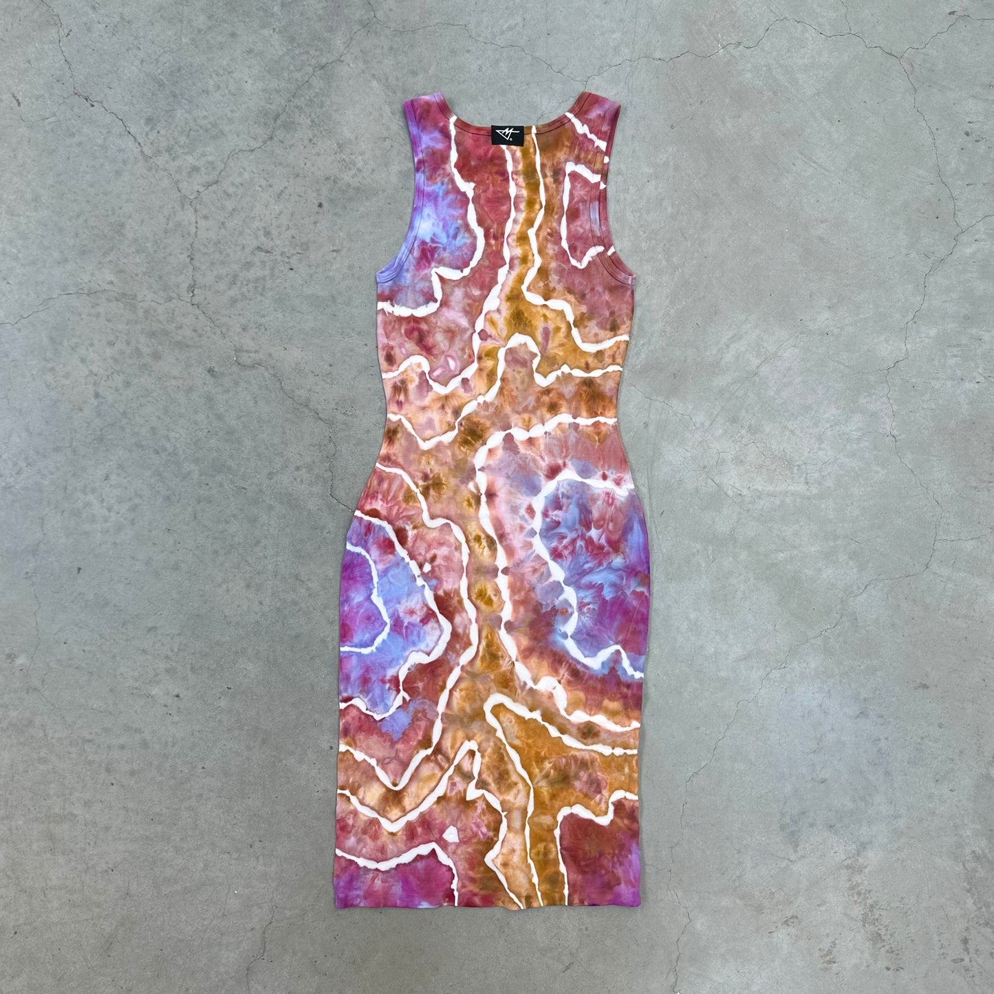 SUNSET ROSE DRESS