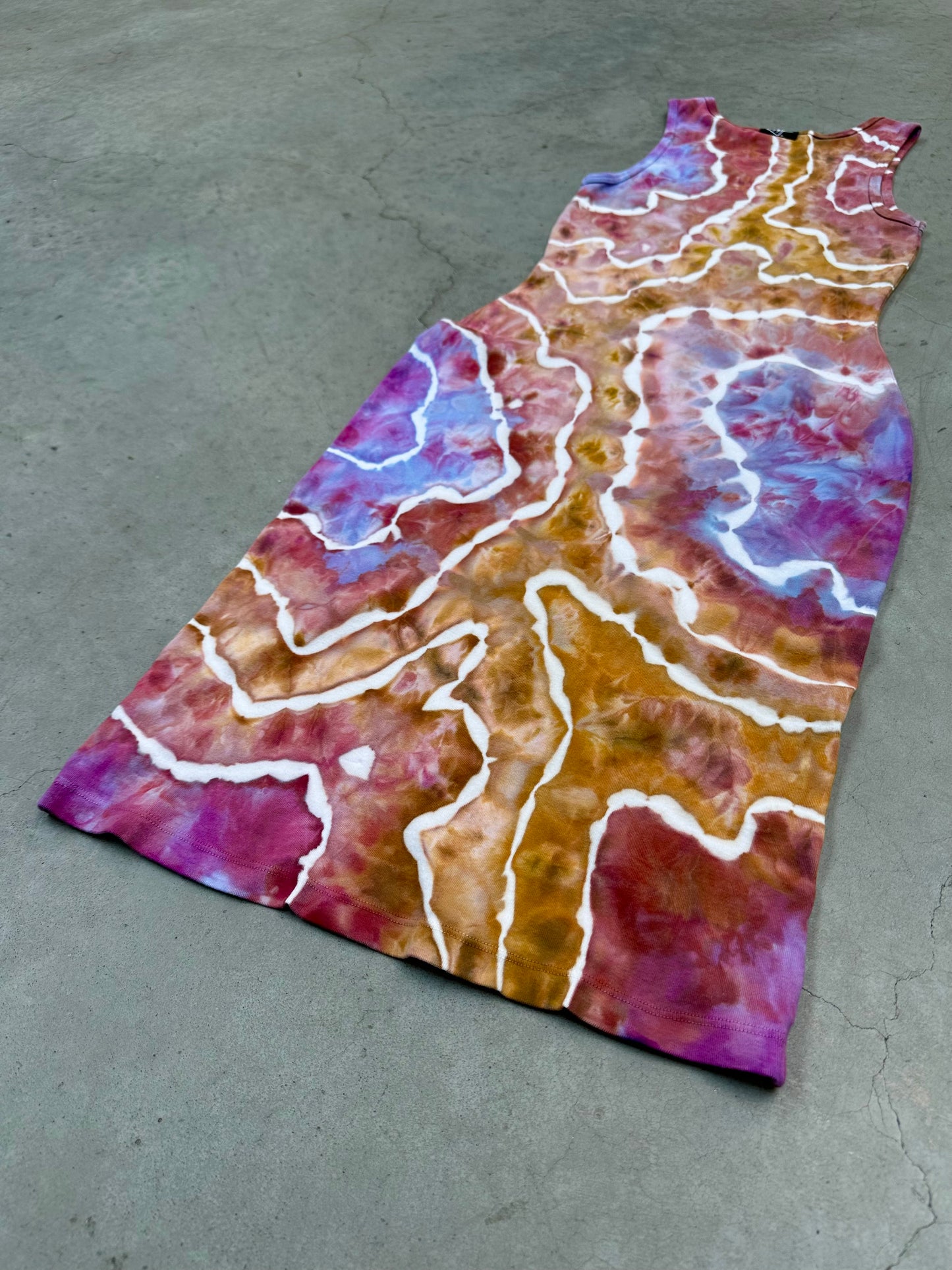 SUNSET ROSE DRESS