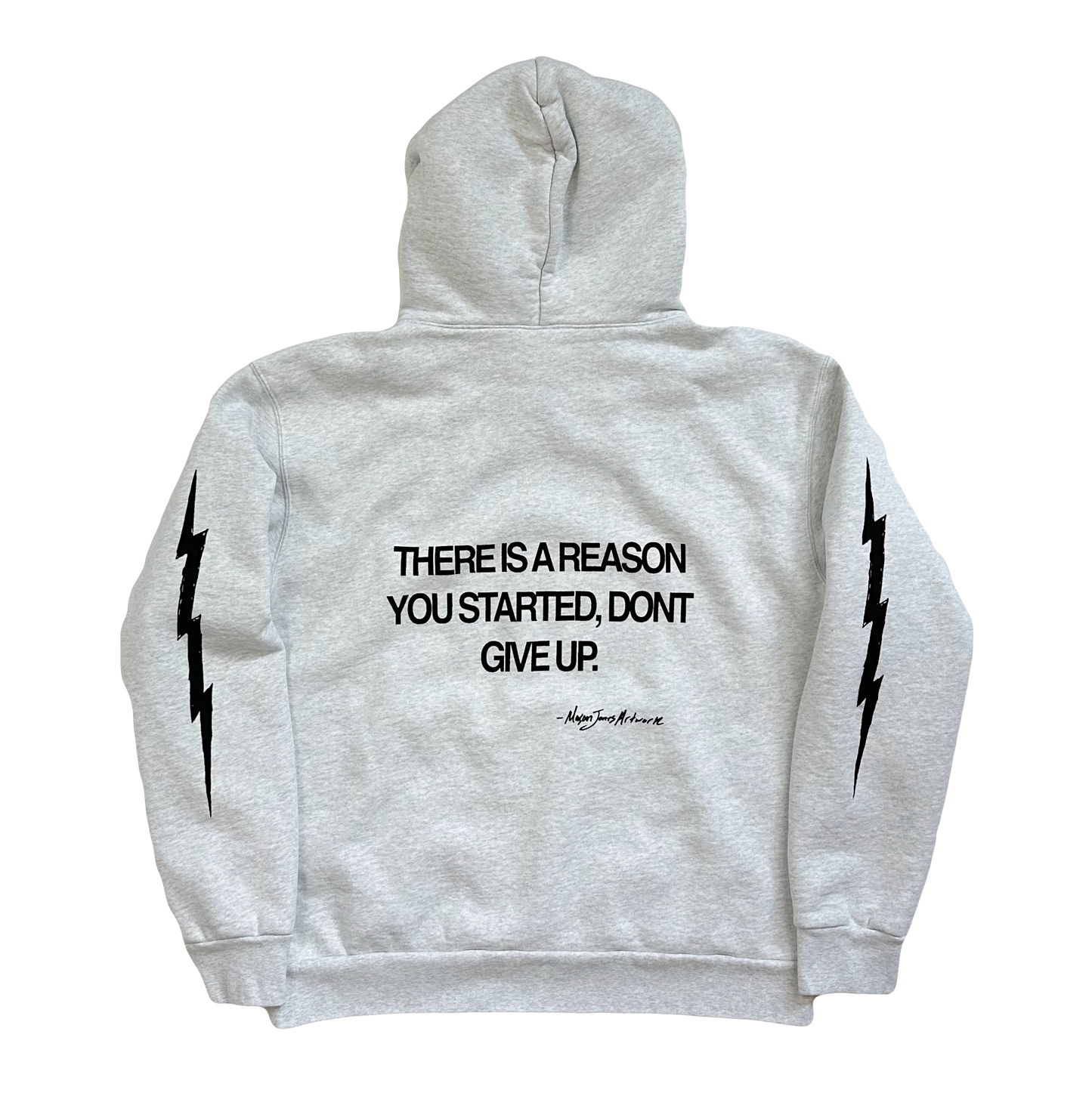 GRAY ESSENTIAL HOODIE