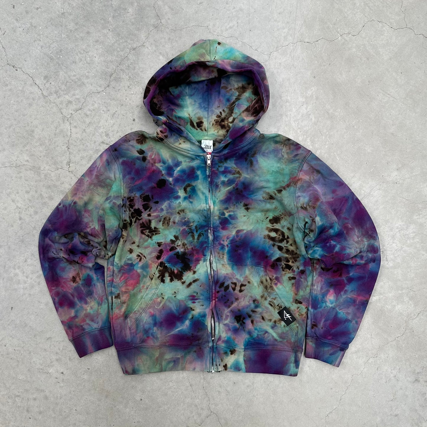 1 of 1 Reverse Nebula Zip up (M)