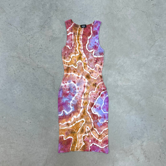 SUNSET ROSE DRESS