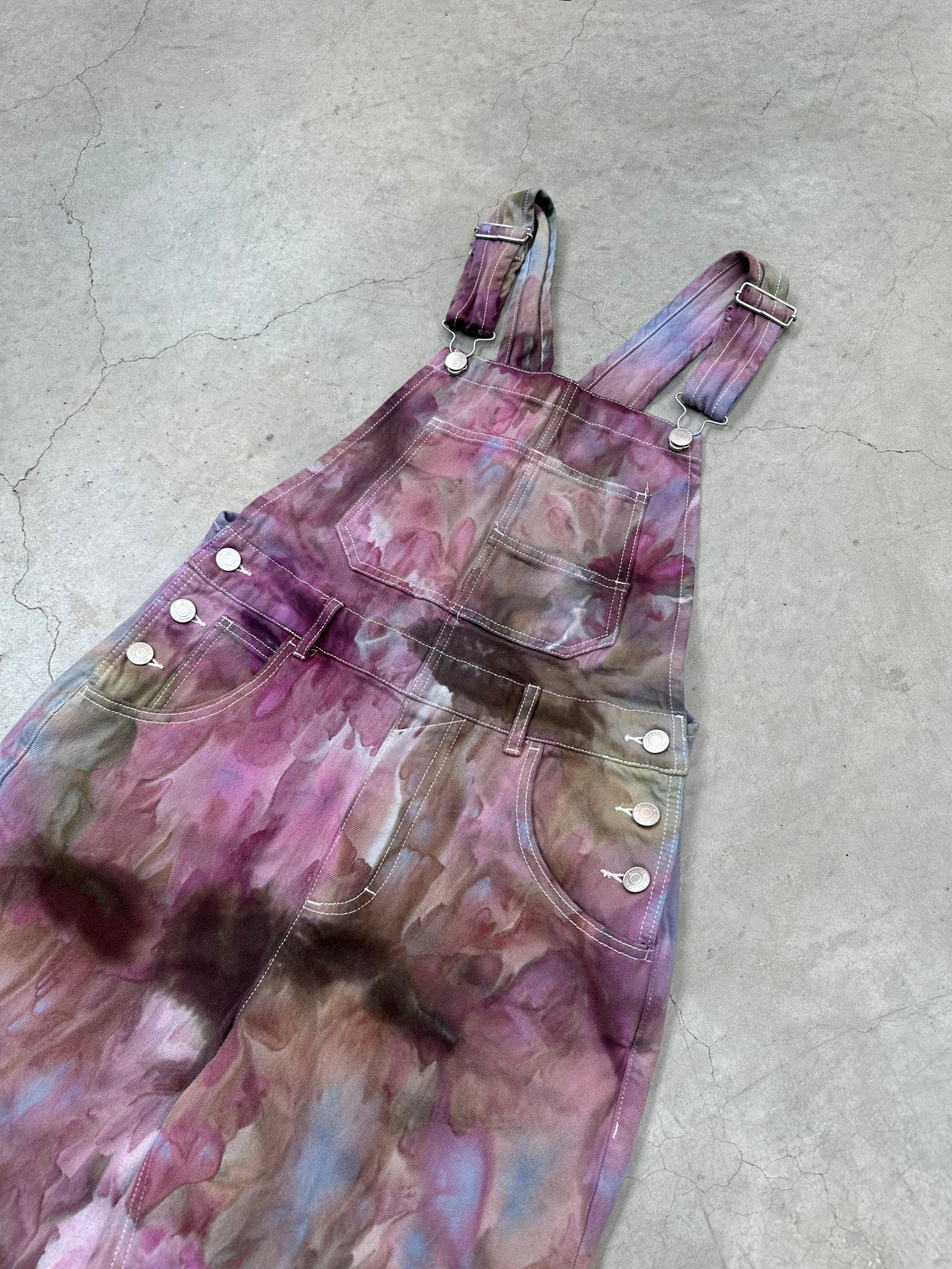 Women's 100% Organic Denim Overalls 1 of 1