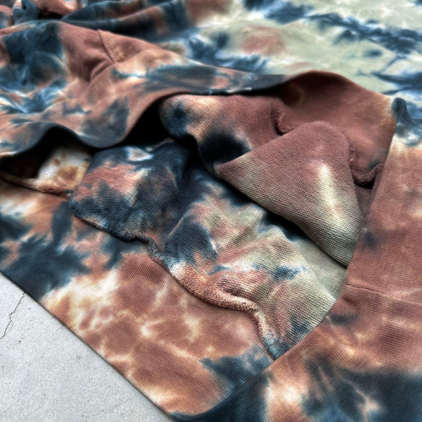 Camo Dyed French Terry Hoodie