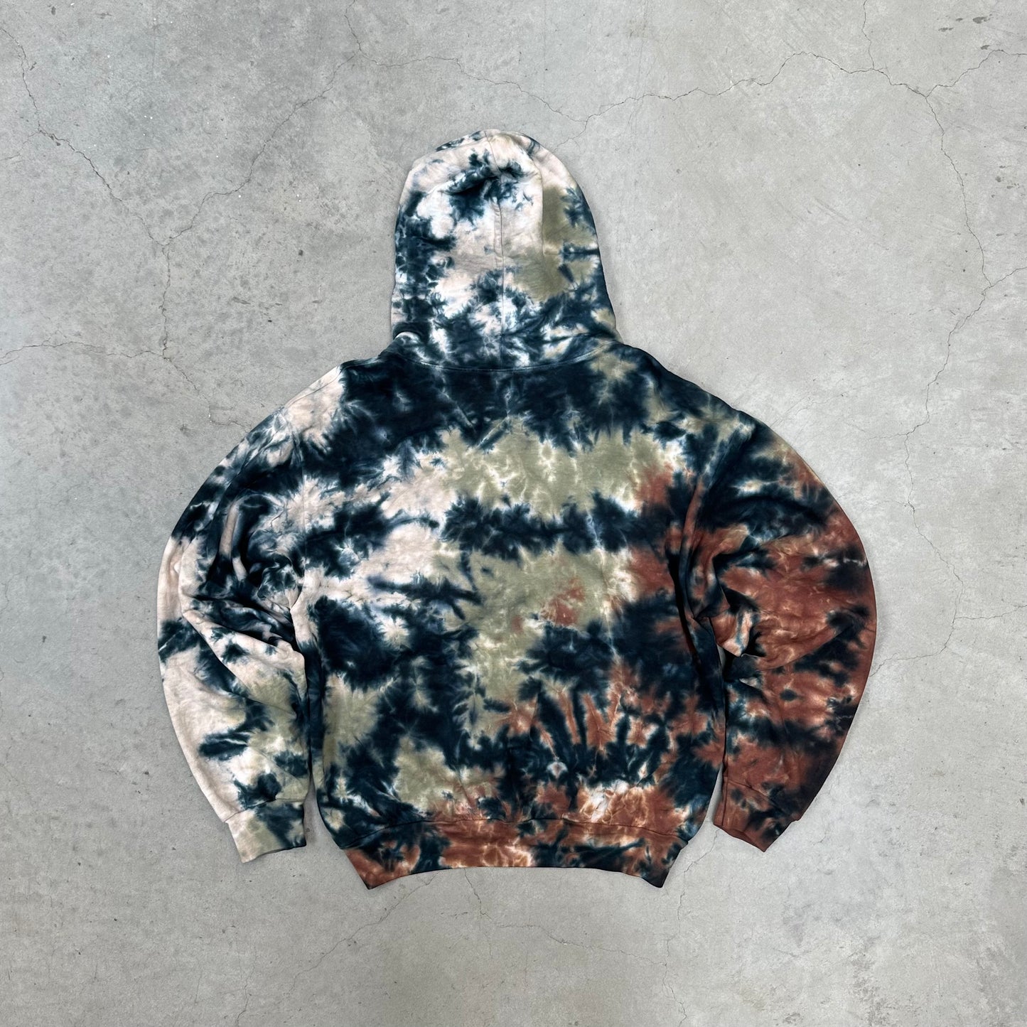Camo Dyed French Terry Hoodie