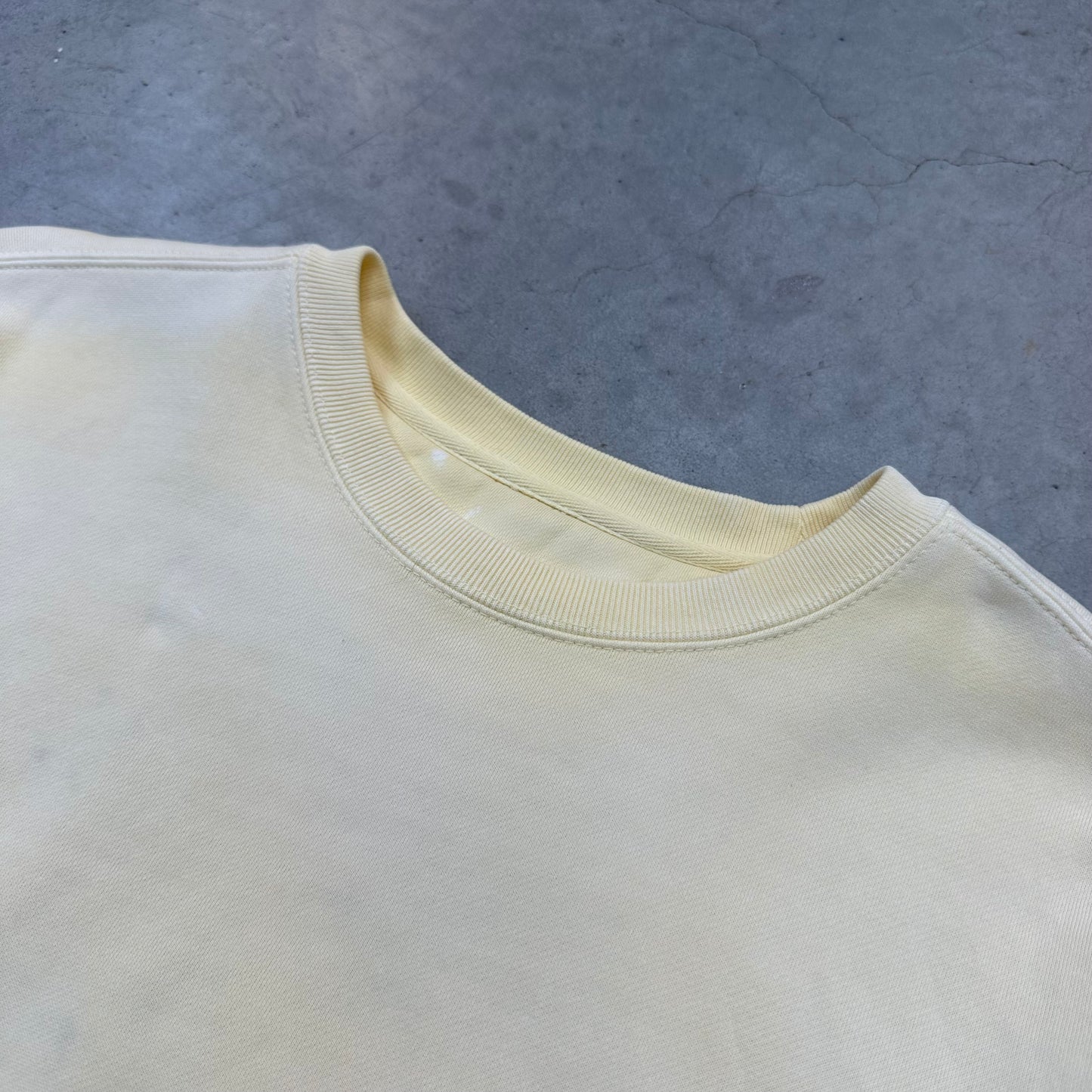 Butter Yellow Crewneck
