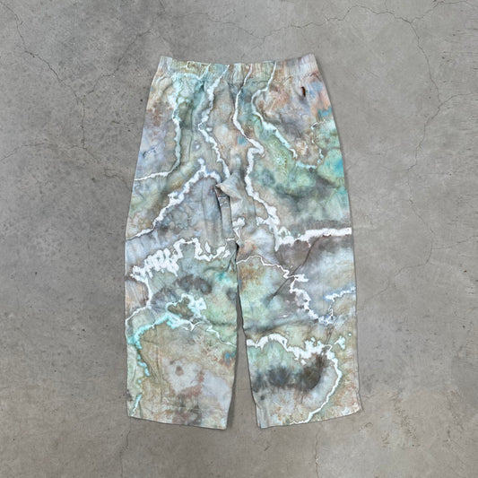 Linen Wide Leg Geode Pants