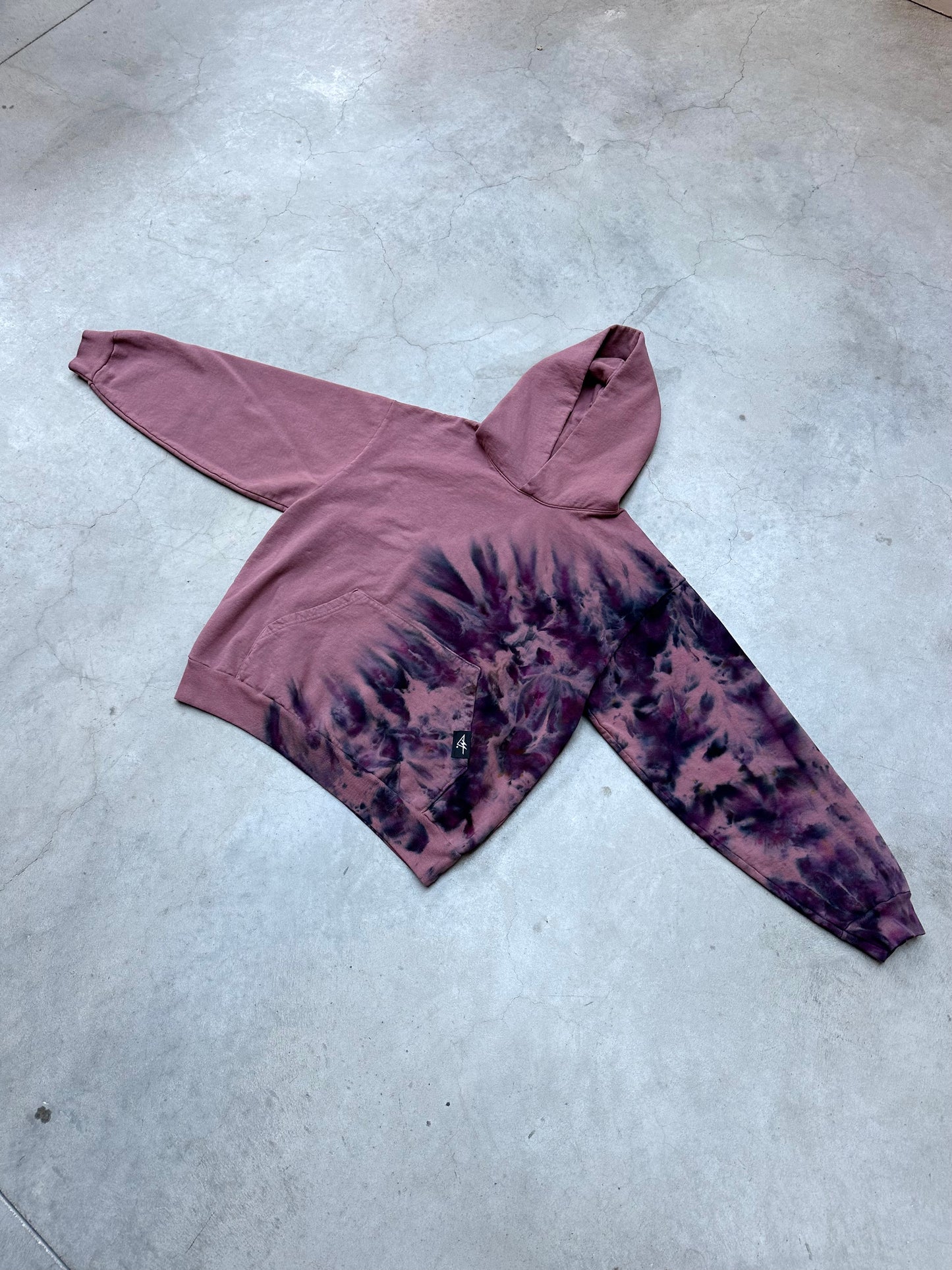 New* MAUVE SPLIT HOODIE