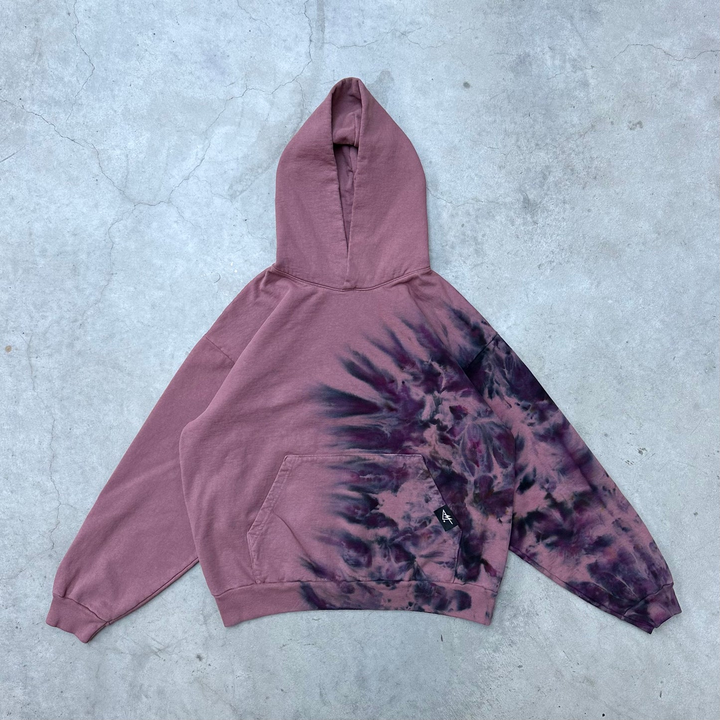 New* MAUVE SPLIT HOODIE