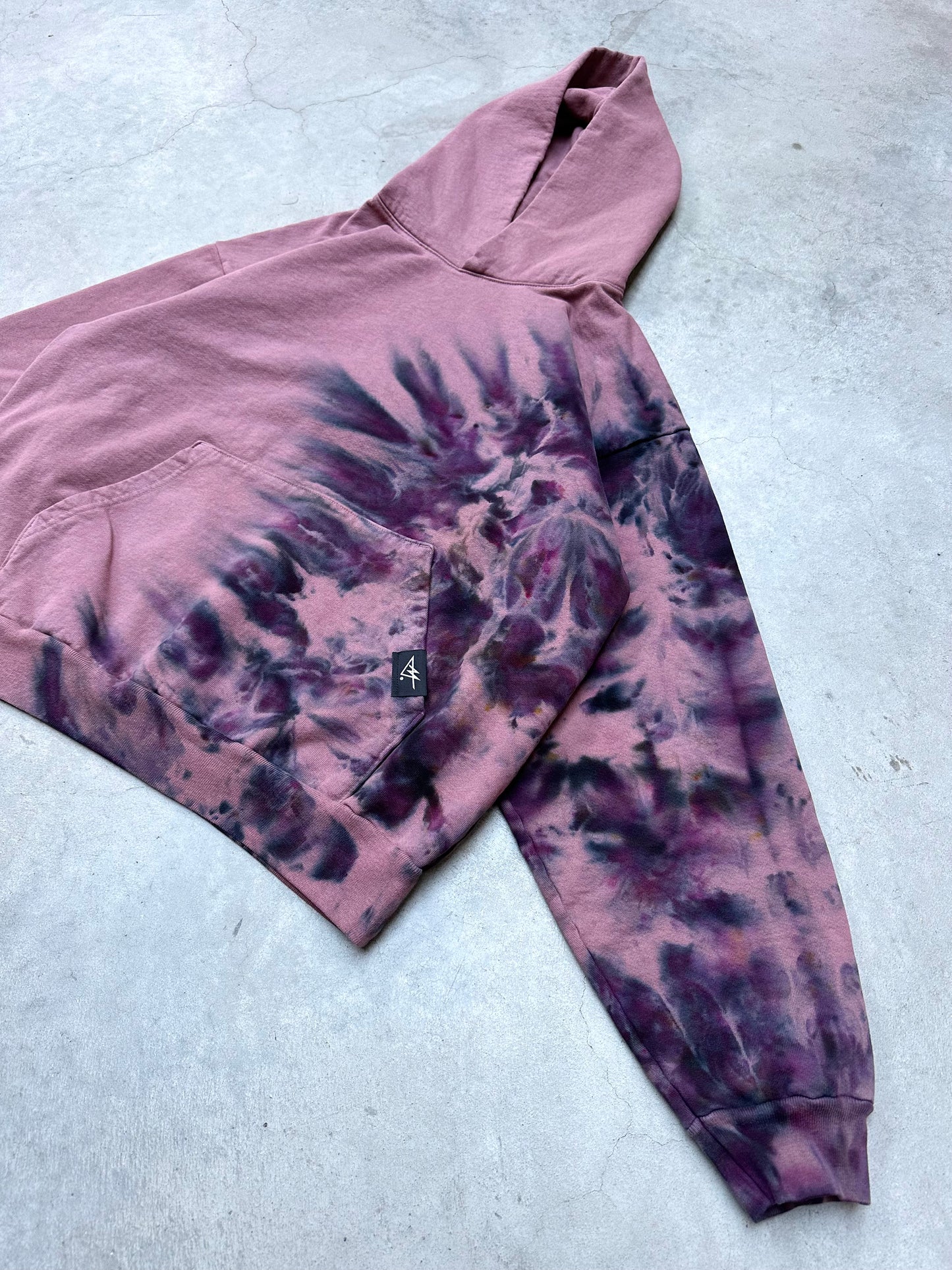 New* MAUVE SPLIT HOODIE