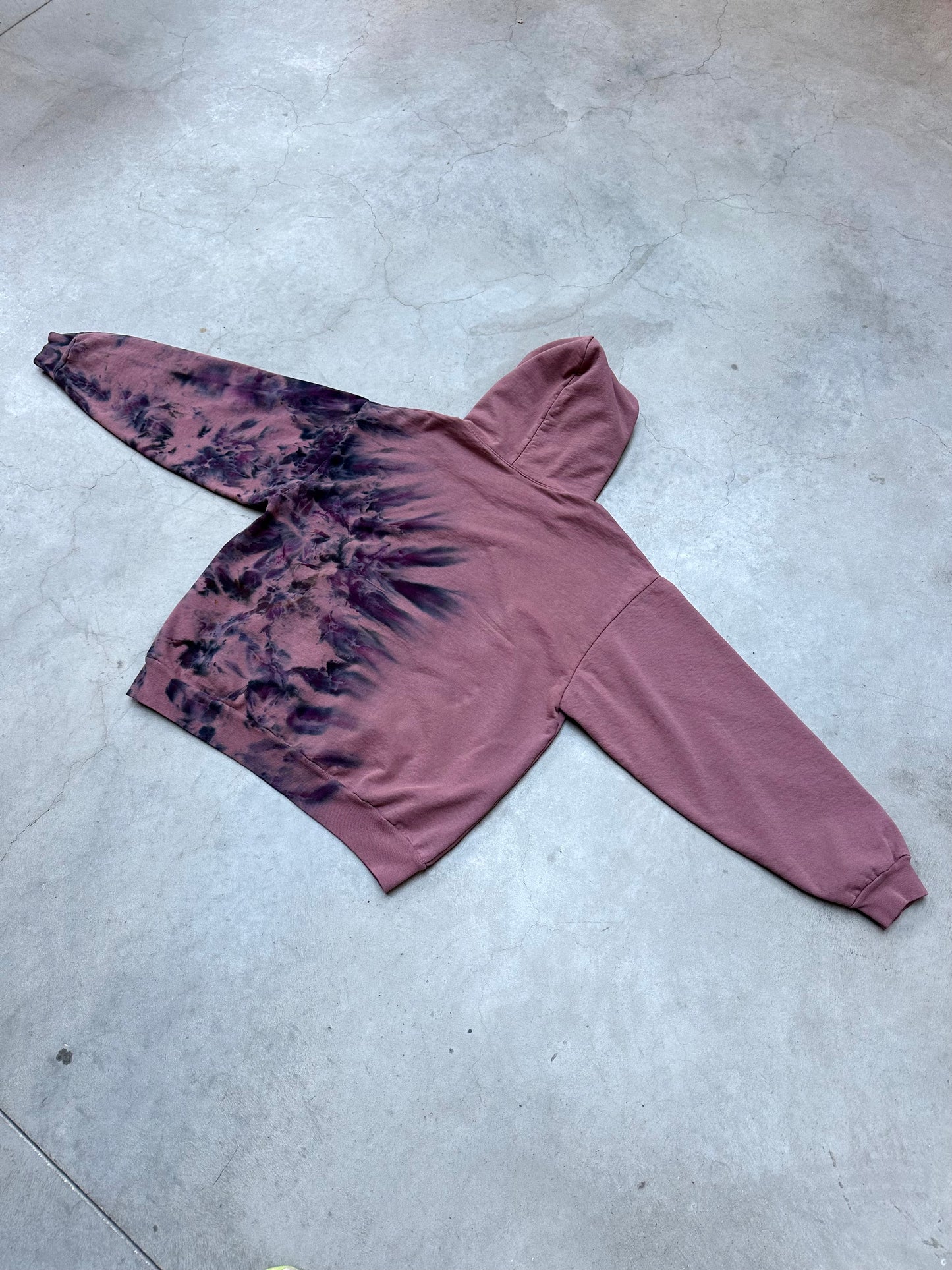 New* MAUVE SPLIT HOODIE