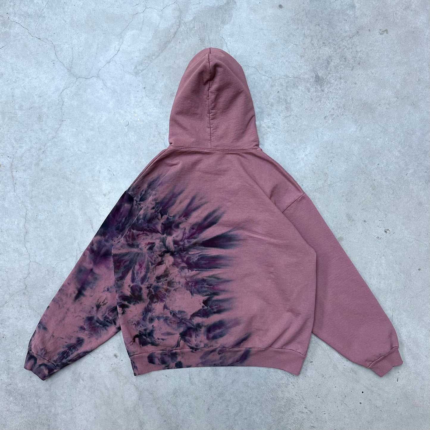 New* MAUVE SPLIT HOODIE