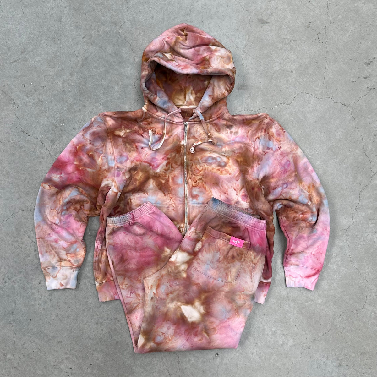 ROSE WOOD SWEAT SET