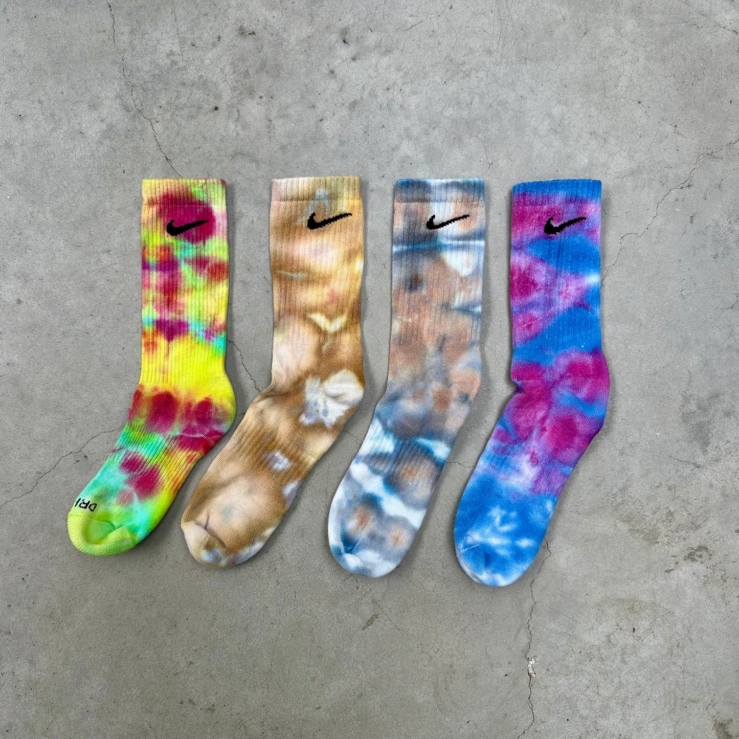 Mystery Dyed Nike Socks