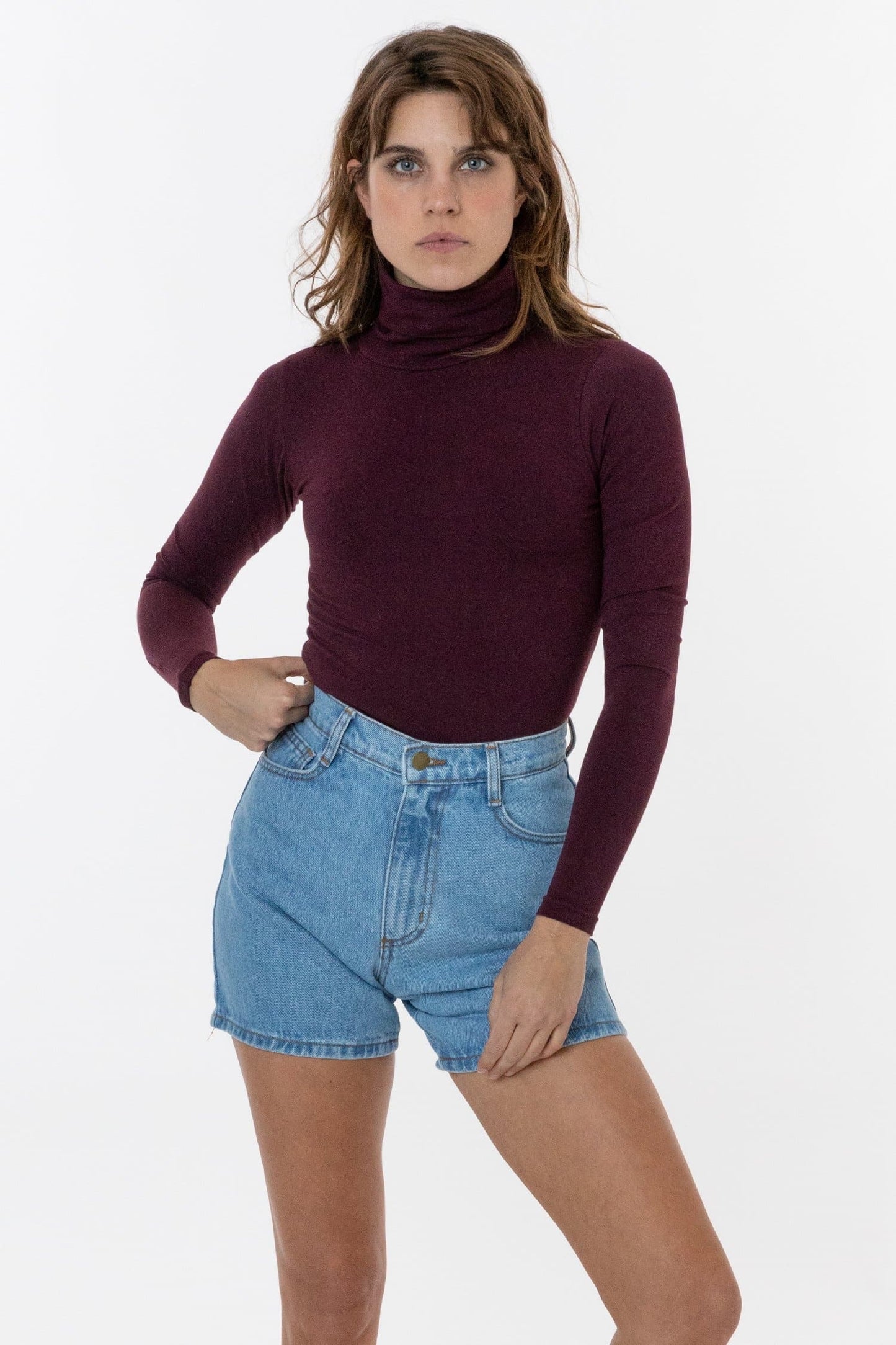 Women's Long Sleeve Turtleneck (M)